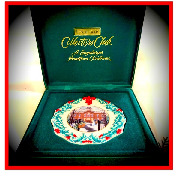 Longaberger Collectors Club 1996Christmas Ornament - Picture 2 of 6